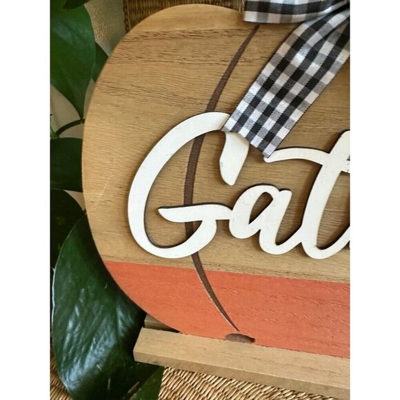 Gather Pumpkin Harvest home decor - Picture 2 of 8